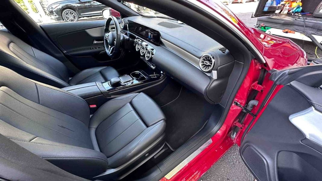 Mercedes Benz A250 Passenger Seat Detailed