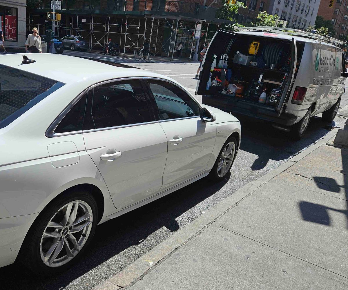 Audi A4 Side Exterior After Detail