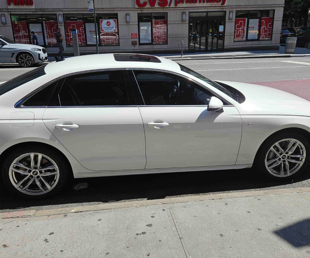 Audi A4 Side View After Detail