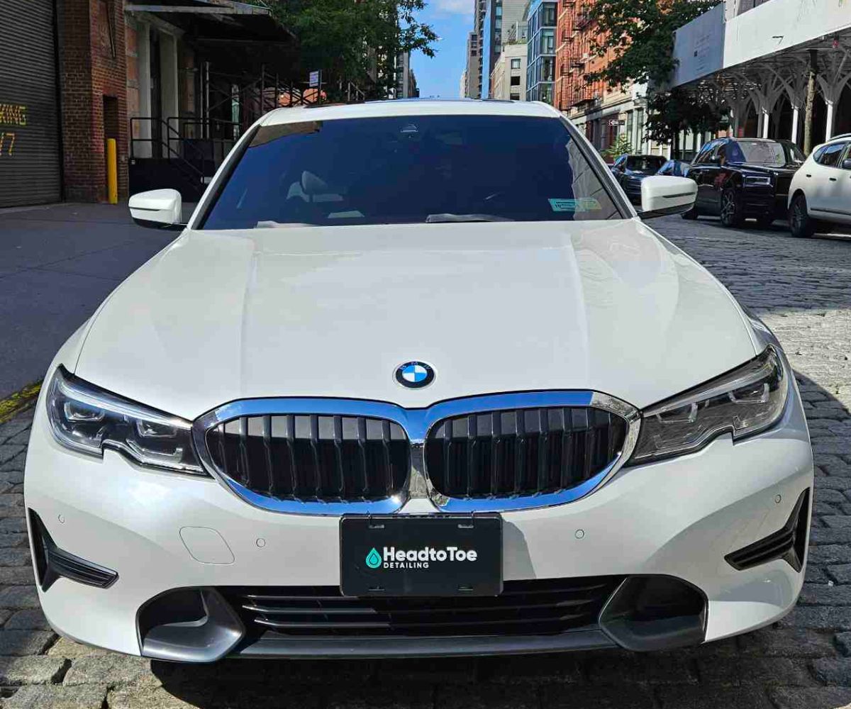 BMW 330i Front After Detail