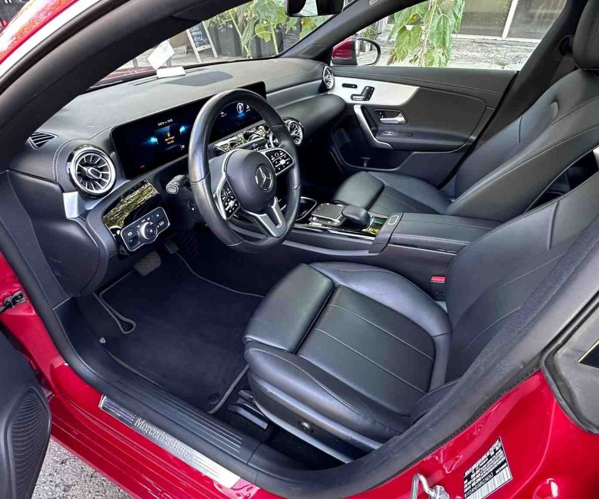 Mercedes Benz A250 Front Interior After Detail