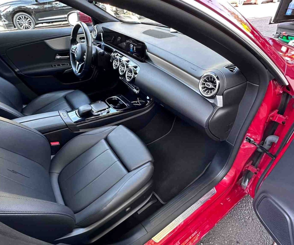 Mercedes Benz A250 Right Front Interior After Detailing